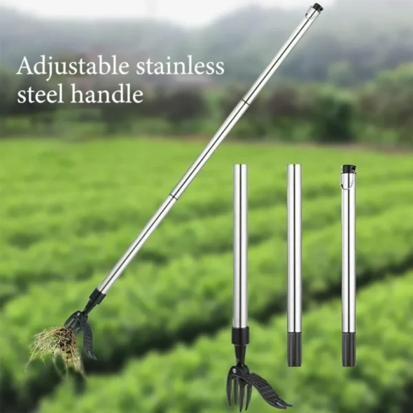 Adjustable Stainless Steel Garden Weeder