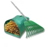 Garden Rakes with Foldable Lightweight Steel Handle