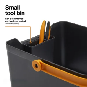 Garden Tool Caddy with Removable Small Tool Storage