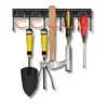 Garden Tool Organizer with Adjustable Hooks