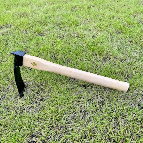 Heavy-Duty Garden Hoe with Hardwood Handle