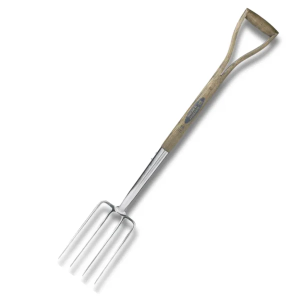 Heavy-Duty Stainless Steel Garden Fork