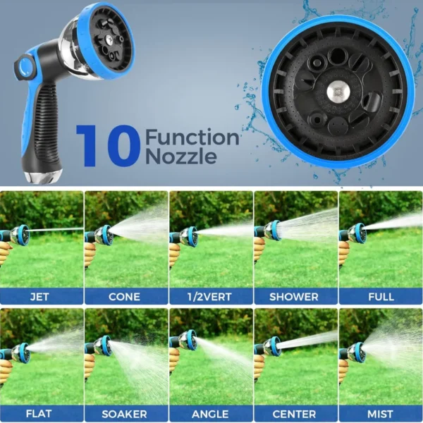 Retractable Garden Hose Reel with Auto Rewind